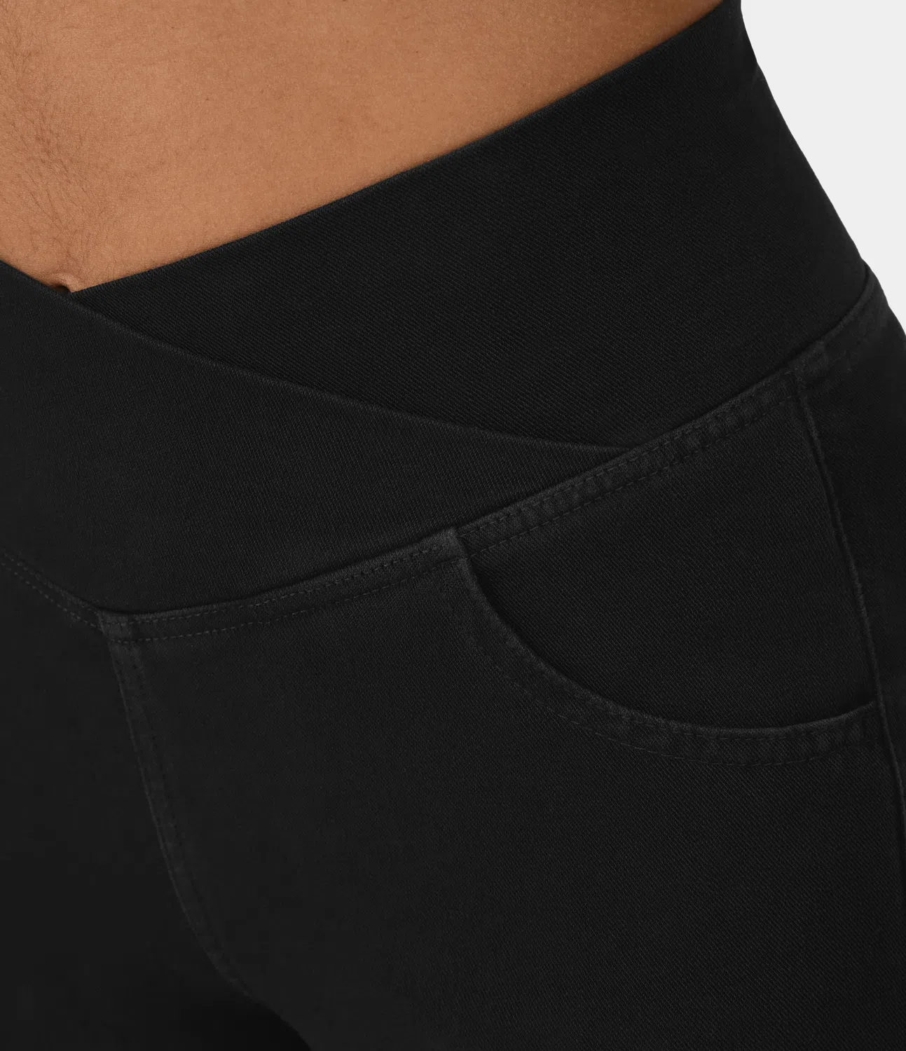 Juana® | Women's high-waisted retro flare pants with crossover waistband - Image 9