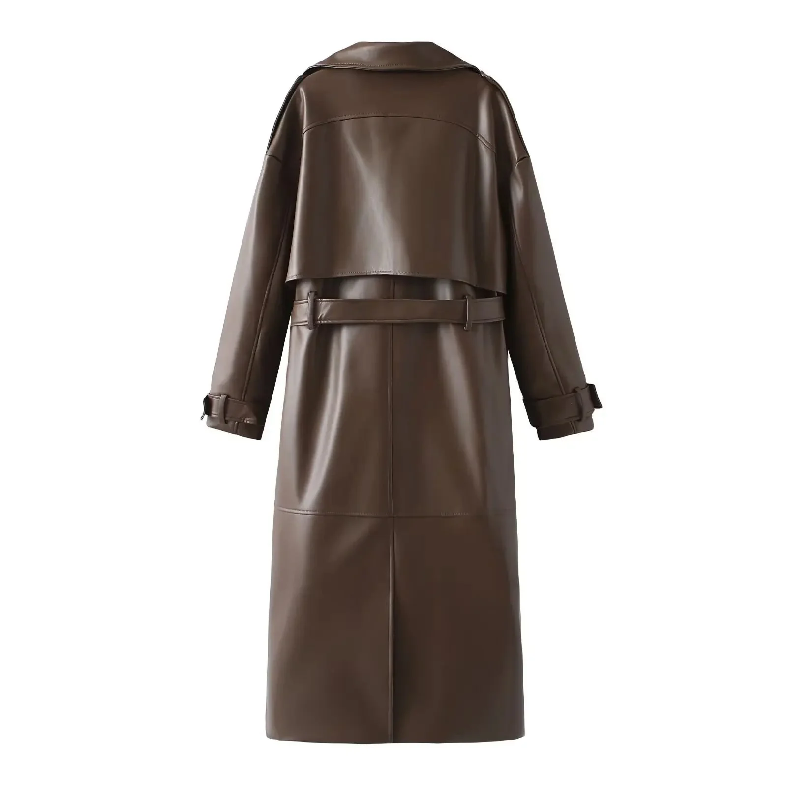 Julia® | 2025 Veste femme en simili cuir bordeaux - Image 7
