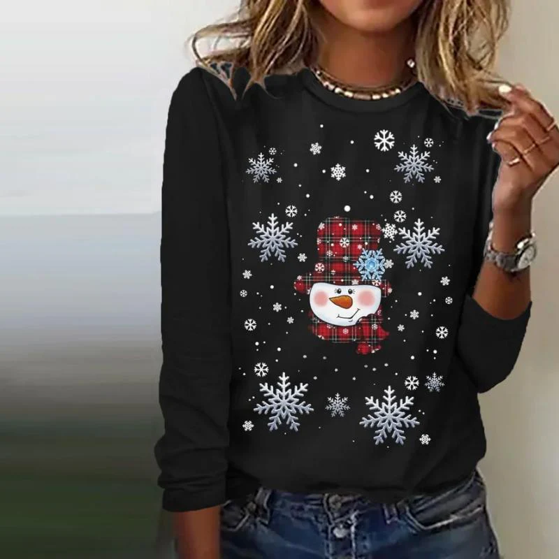 Juliana | Christmas t-shirt for women - Image 2