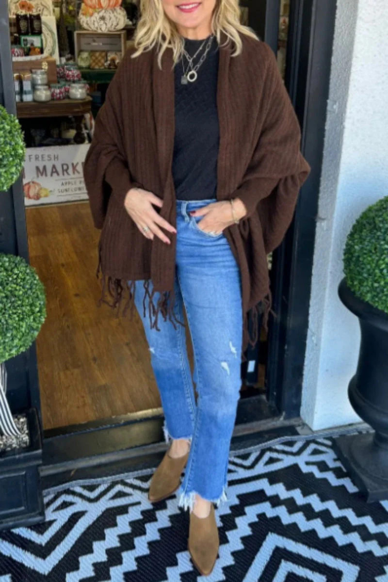 Julianna | Casual cardigan with tassels for everyday use - Image 12