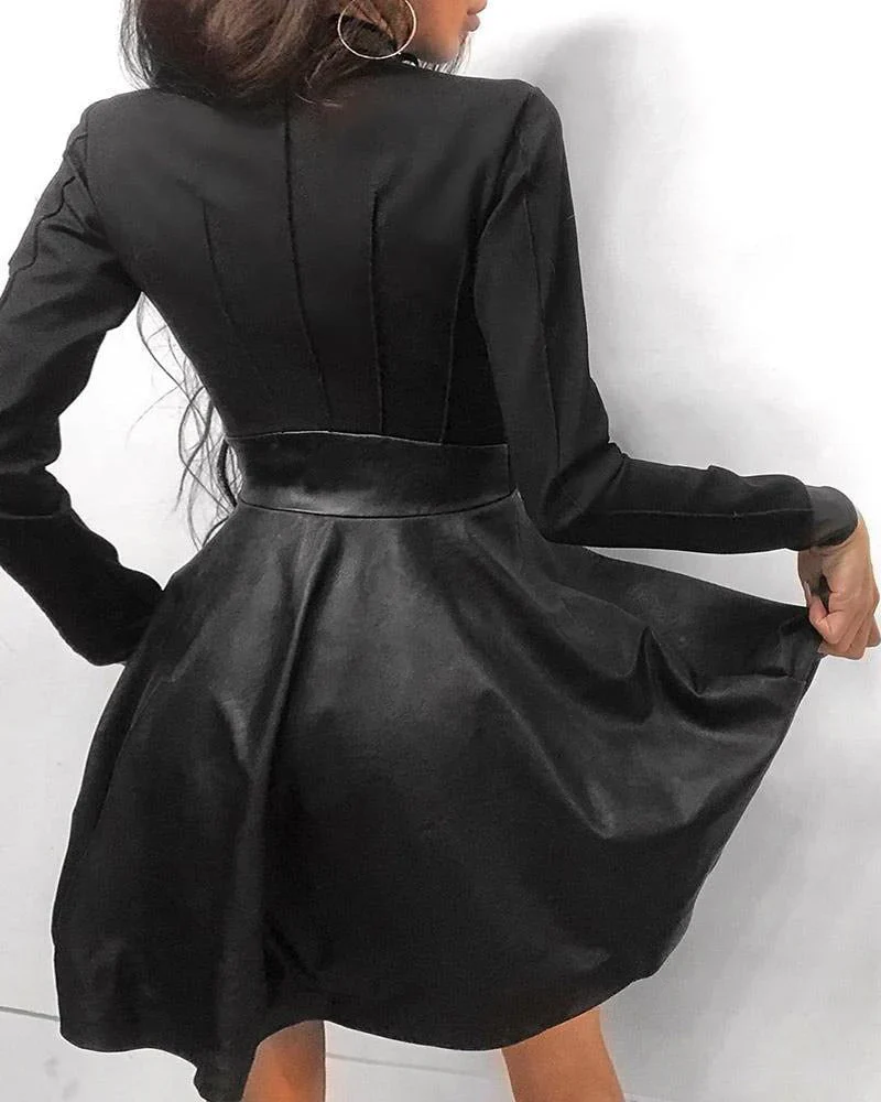 Julieta® | Black Party Dress Mini - Image 2