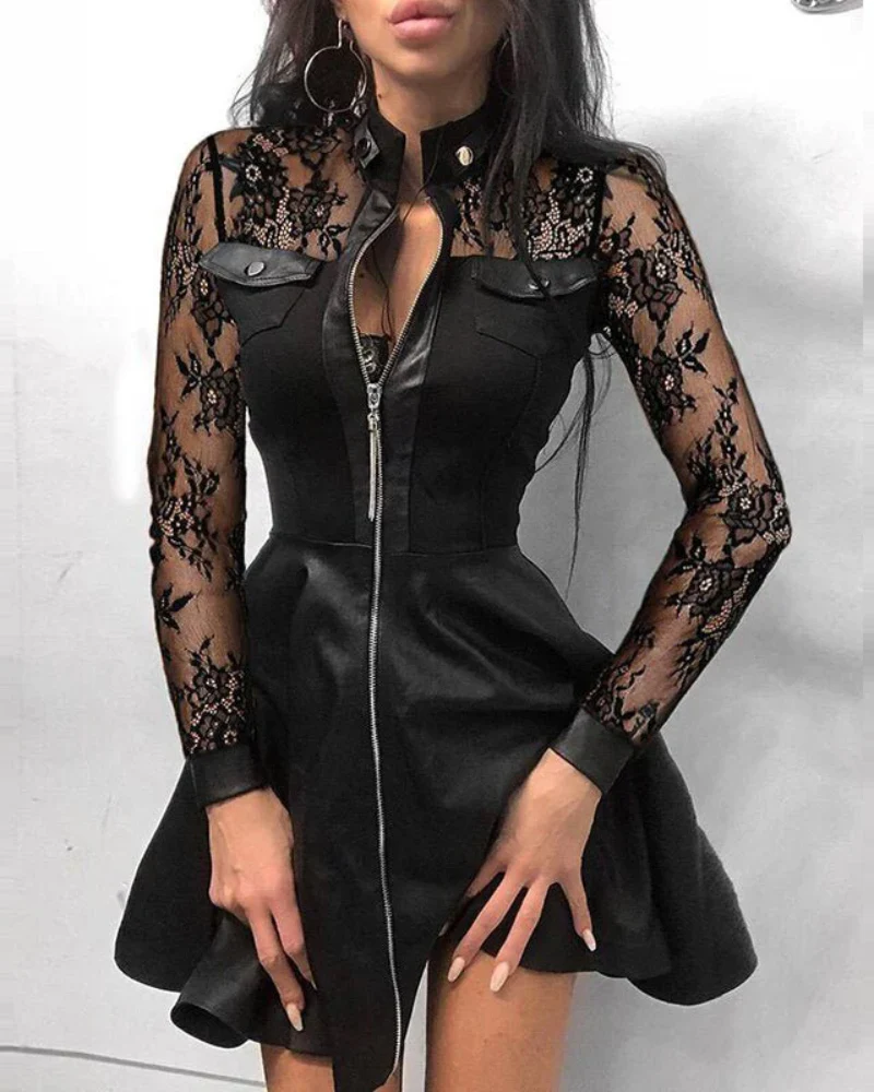 Julieta® | Black Party Dress Mini - Image 9