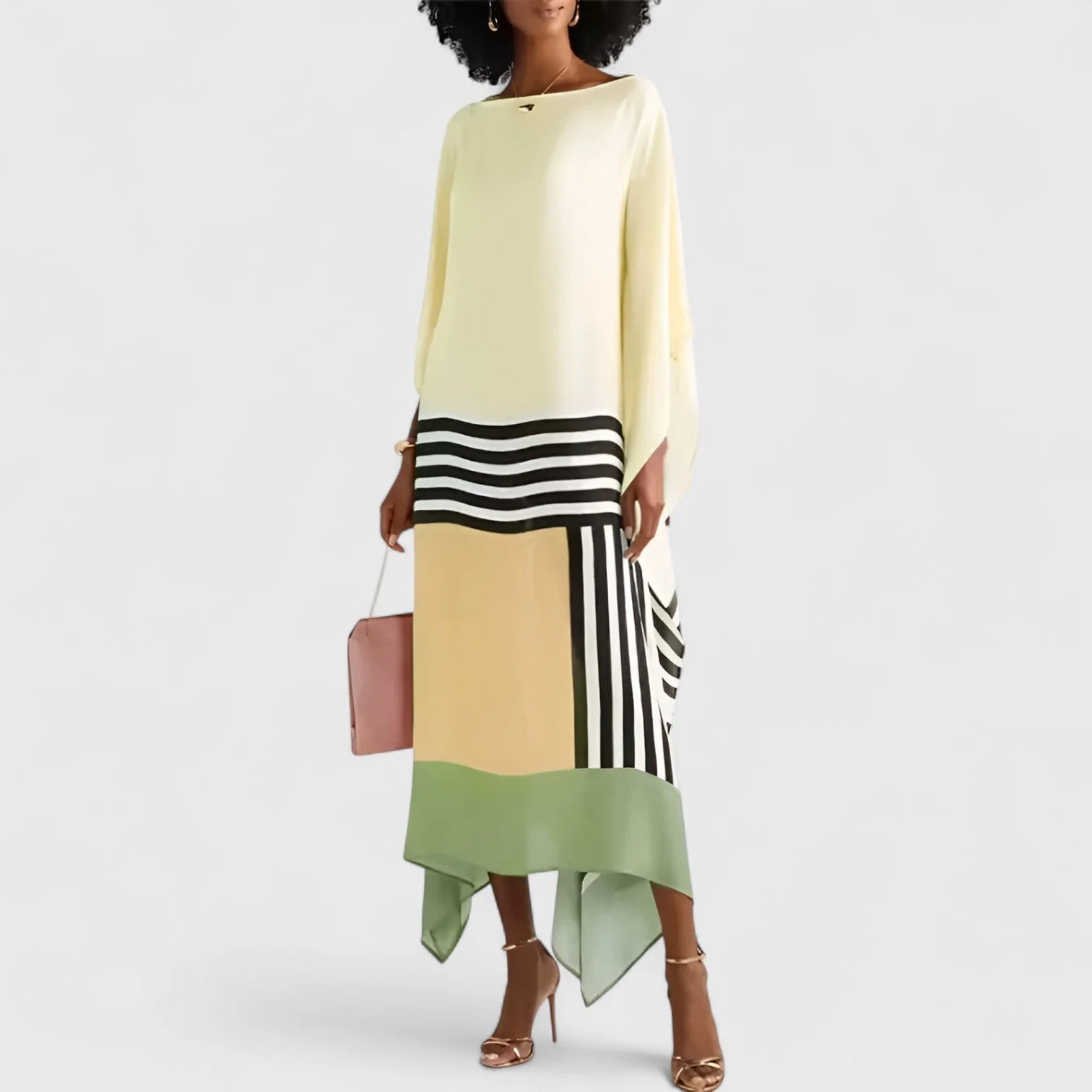 Julieta® | Loose Geometric Women's Kaftan - Image 10