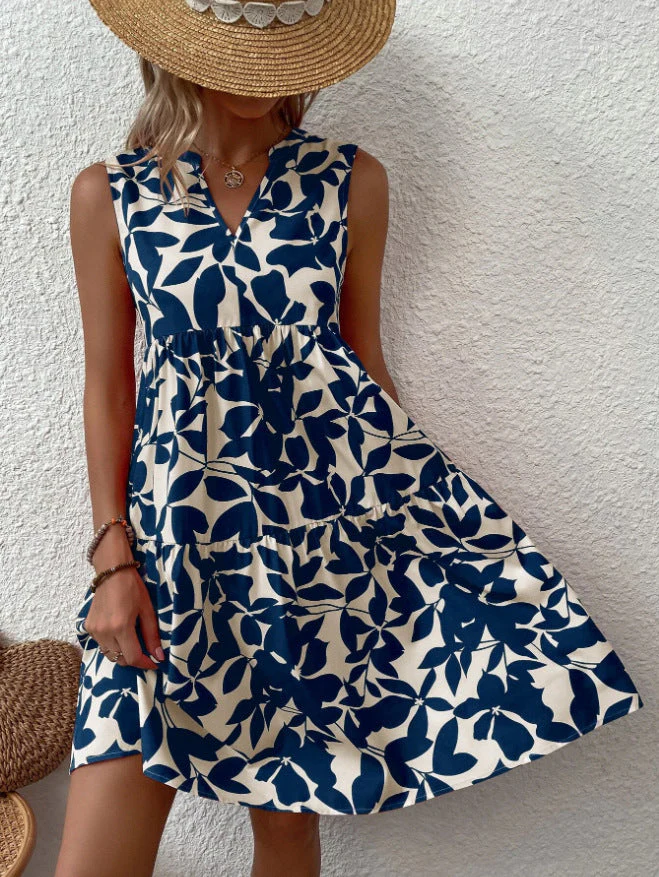Julieta® | Women'S A-Line Sleeveless Summer Dress With V-Neck Design - Image 2