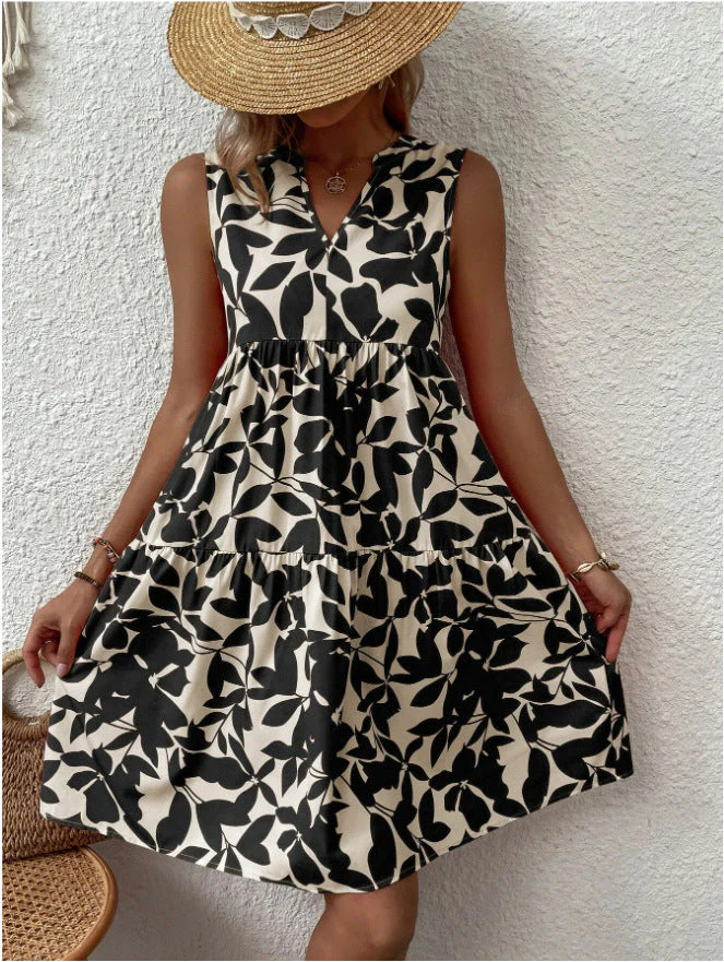 Julieta® | Women'S A-Line Sleeveless Summer Dress With V-Neck Design - Image 3