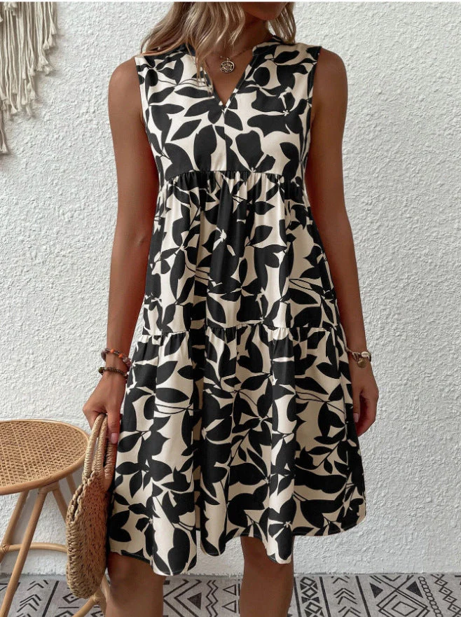Julieta® | Women'S A-Line Sleeveless Summer Dress With V-Neck Design - Image 7