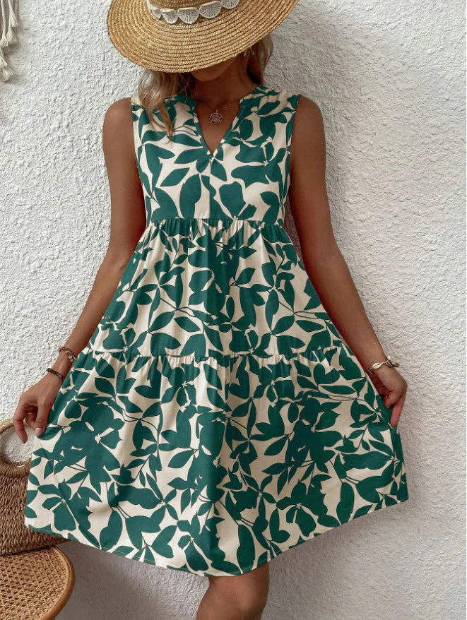 Julieta® | Women'S A-Line Sleeveless Summer Dress With V-Neck Design - Image 9