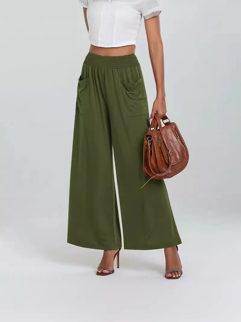 Julieta® | Women'S Comfortable Culottes With Elastic Waistband And Side Pockets - Image 2