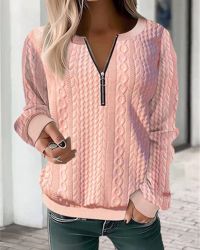 Justina| Timeless and stylish winter sweater - Image 2