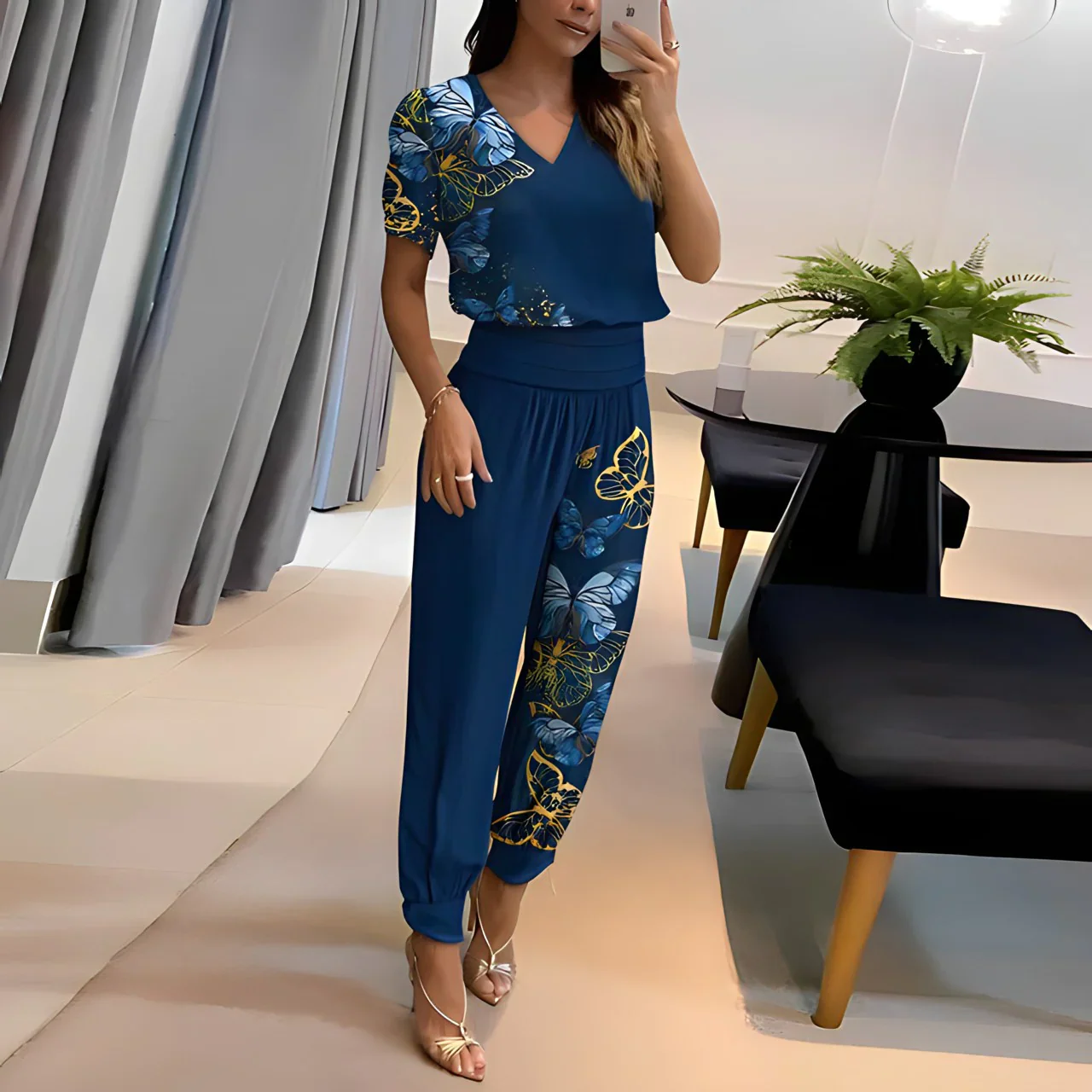 Kara® | Blouse And Pants Set - Image 2