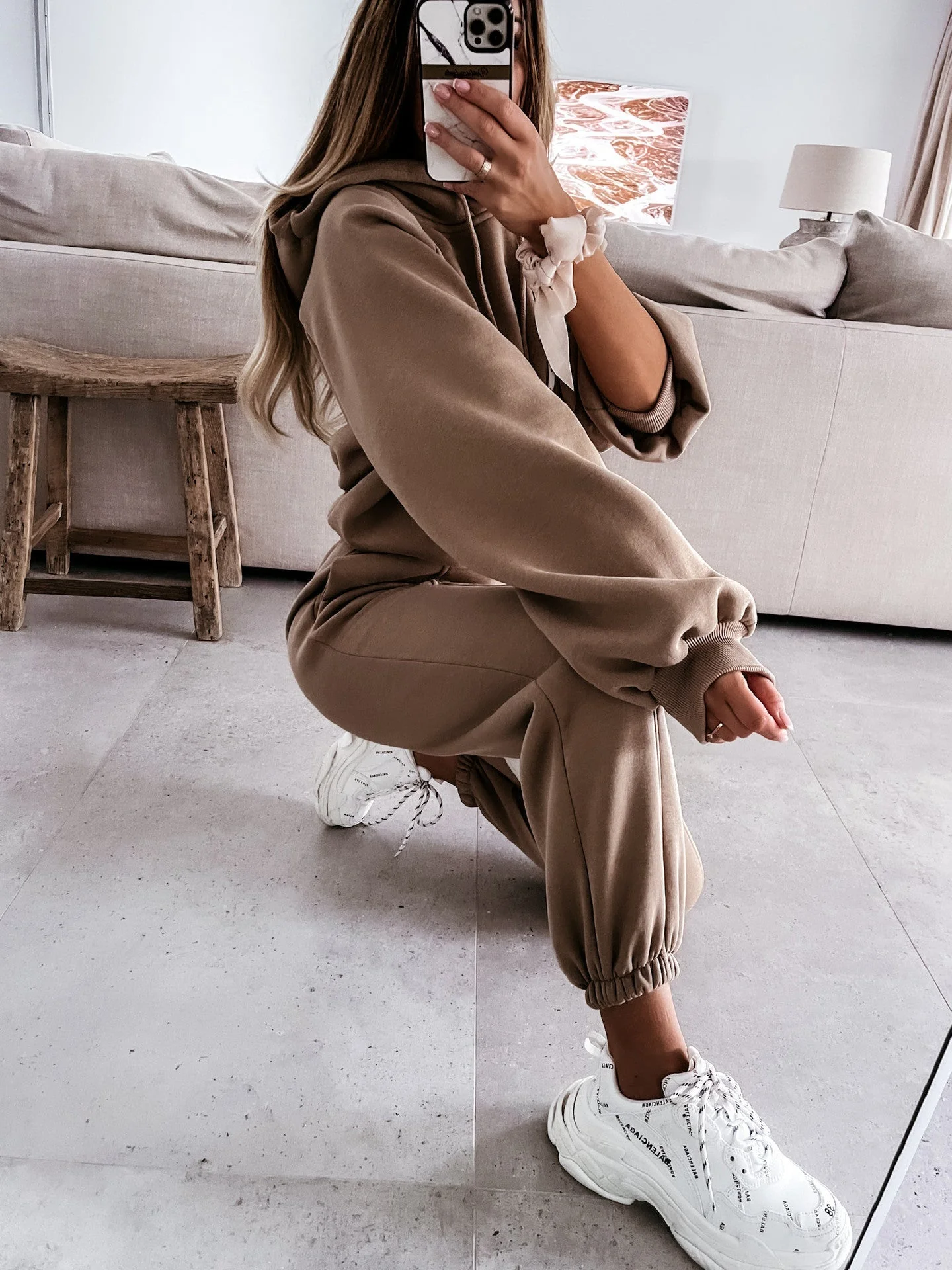 Karina | Set consisting of a sweatshirt, hoodie and trousers