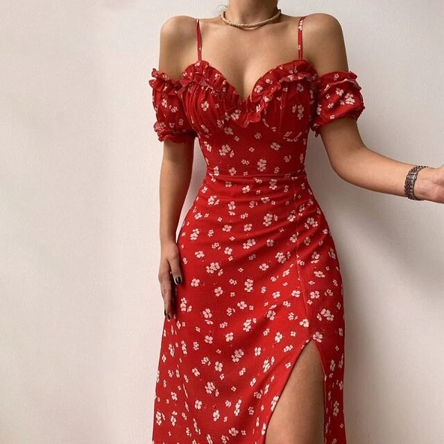 Karina® | V-Neck Cocktail Dress - Image 2