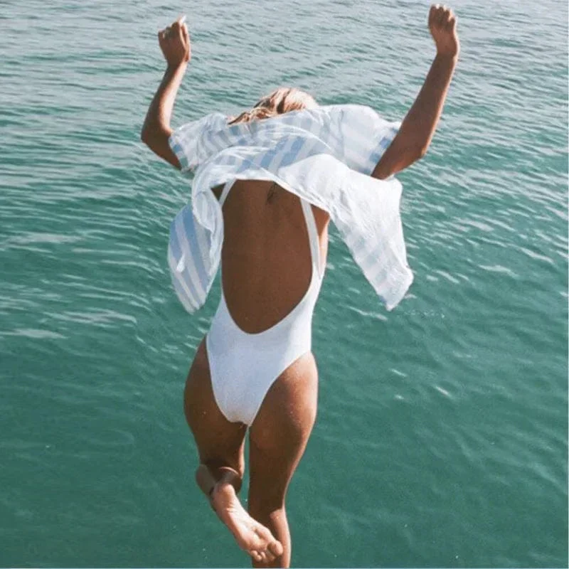 Karla® | Backless One-Piece Swimsuit - Image 2