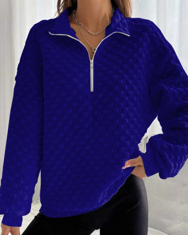Katarina® | Women's zip-up sweater - Image 4