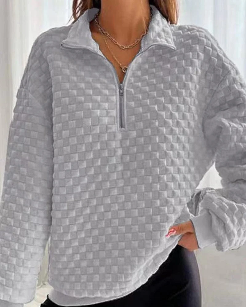 Katarina | Women's zip-up sweater - Image 3