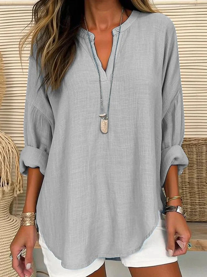 Katherine® | Chic Linen Blouse For The Summer - Image 4