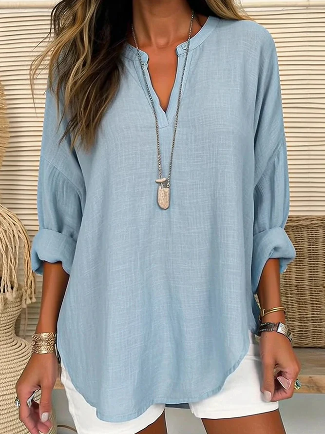 Katherine® | Chic Linen Blouse For The Summer - Image 5