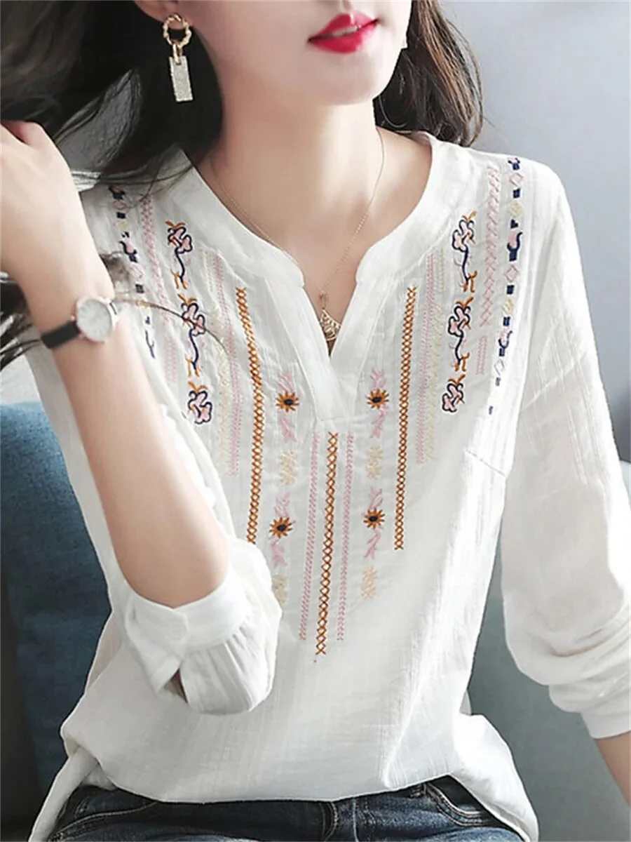 Katia® | Blouse With Embroidery - Image 4