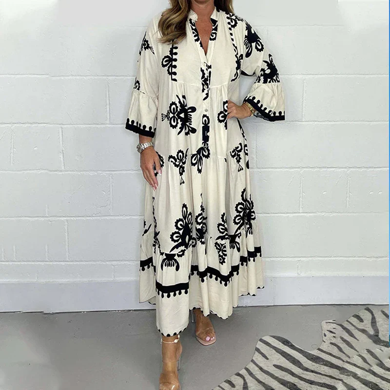 Katia® | Printed dress for women - Image 2