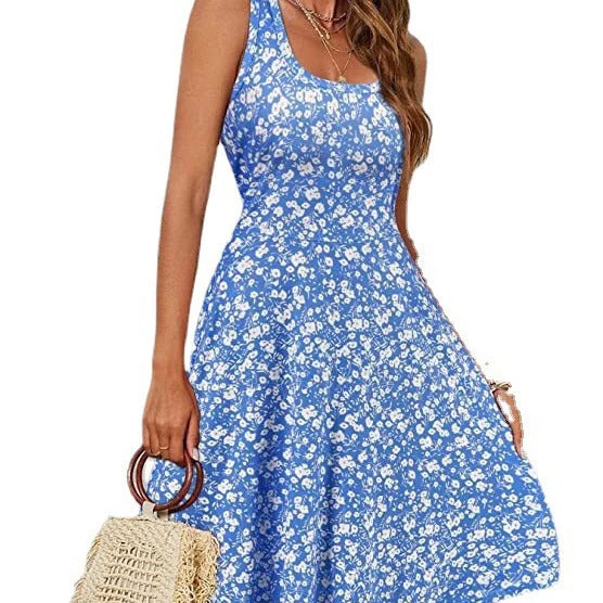 Katia® | Women'S A-Line Dress With Floral Pattern And Wide Skirt - Image 5