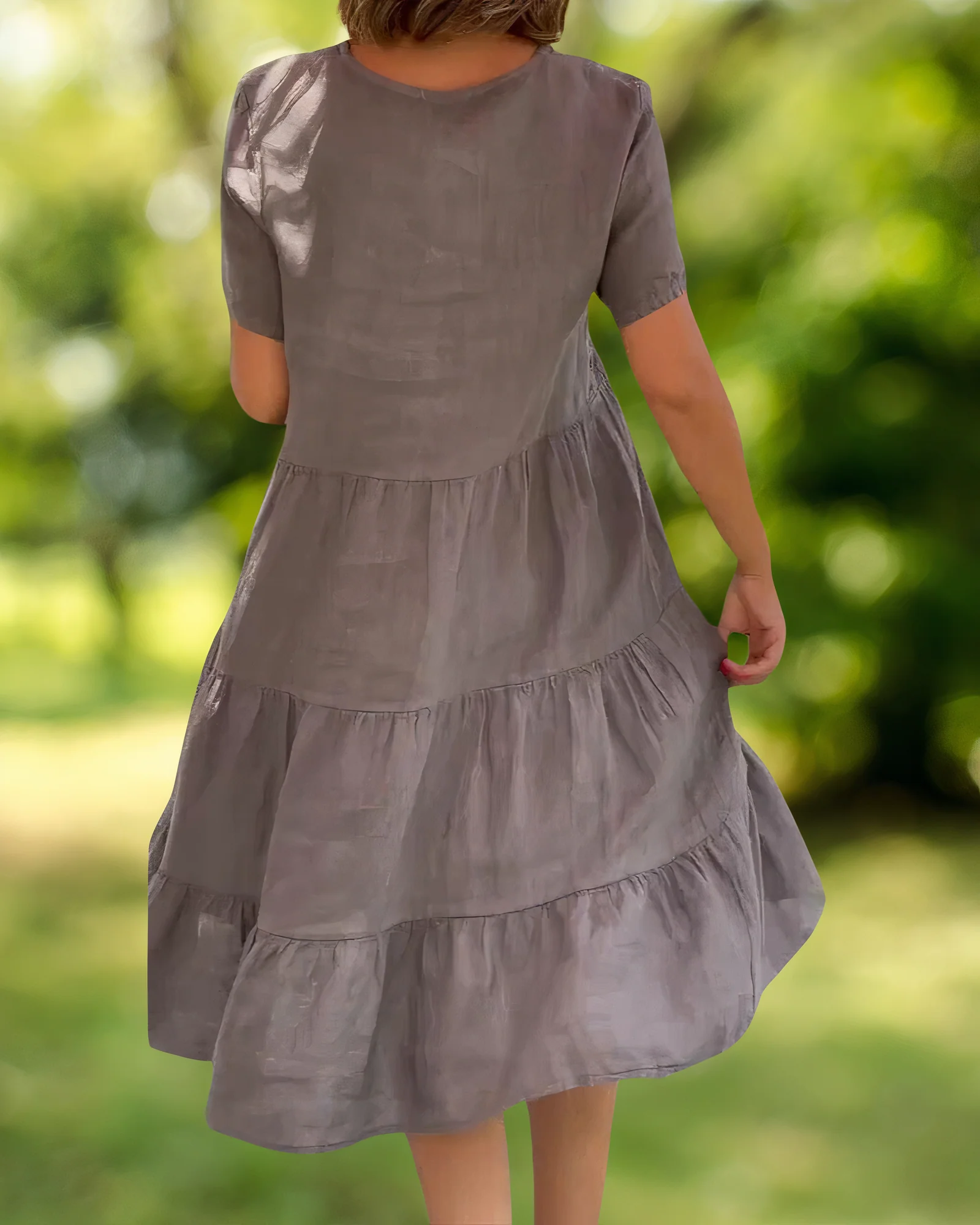 Keira® | Cotton Linen Dress - Image 6