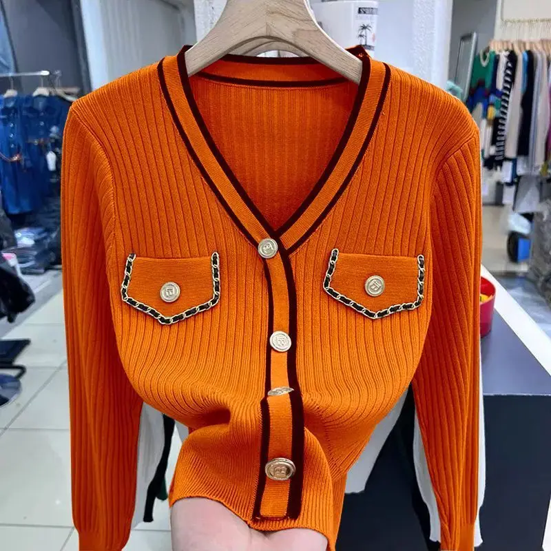 Kendra® | Women's long sleeve sweater with pockets - Image 4