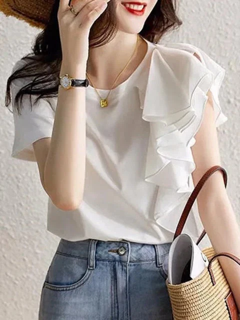 Kimberly® | Blouse With Ruffles And Seams - Image 2