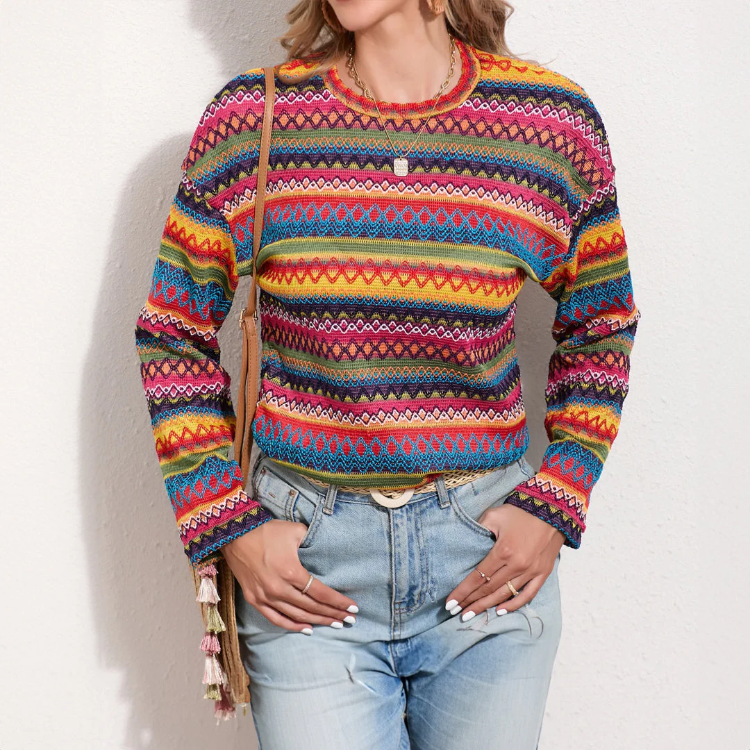 Kimberly | Retro autumn sweater - Image 4
