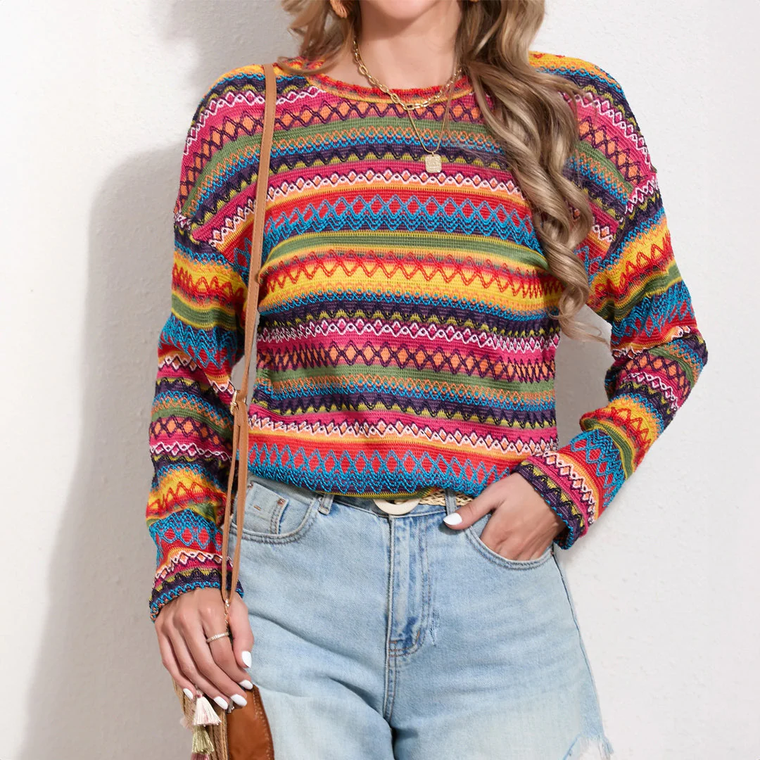 Kimberly | Retro autumn sweater - Image 5
