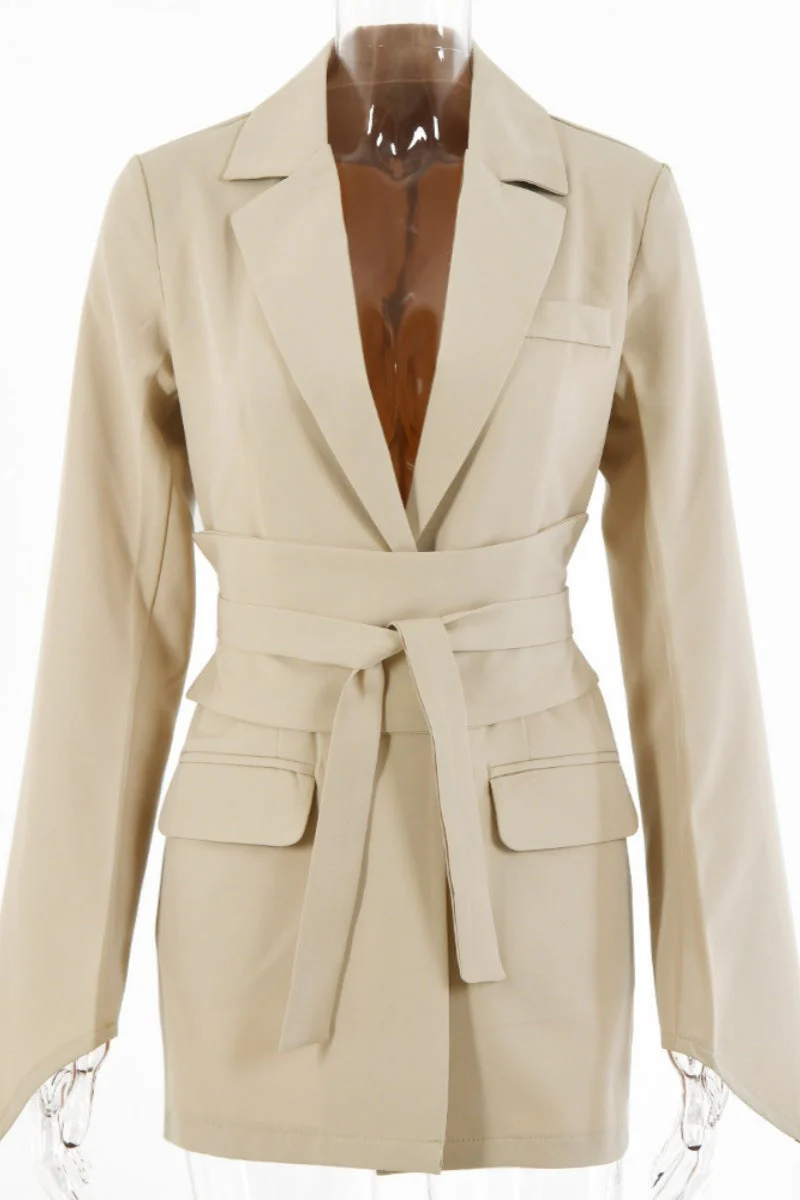 Kirsten | Casual, daily patchwork outerwear with a reversible collar - Image 10