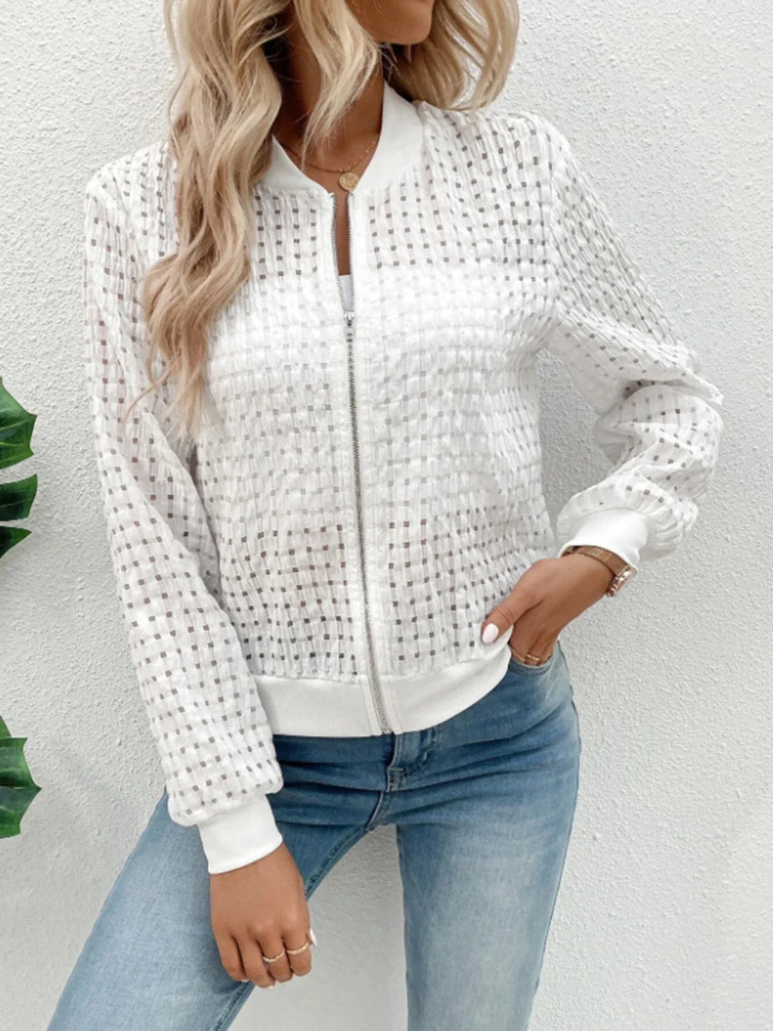 Kirsten | Long sleeve jacket with zip - Image 5