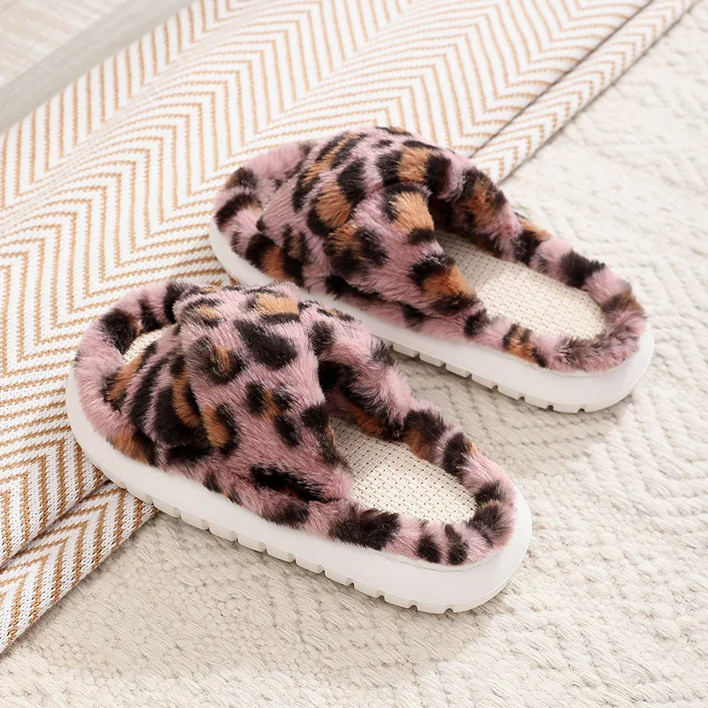 Ksenia® | Casual Open Toe Plush Slippers - Image 6