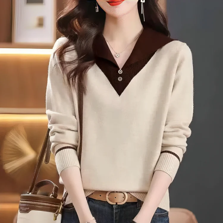 Lana® | Elegant And Comfortable V-Neck Sweater - Image 2
