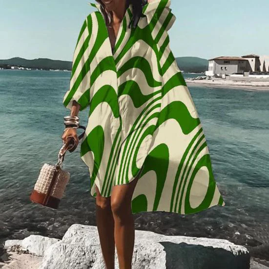 Lana® | Knee-Length Dress With Unique Print