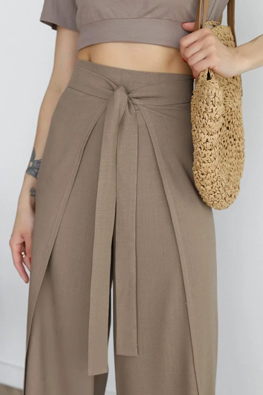 Lara® | Long Linen Trousers - Image 11