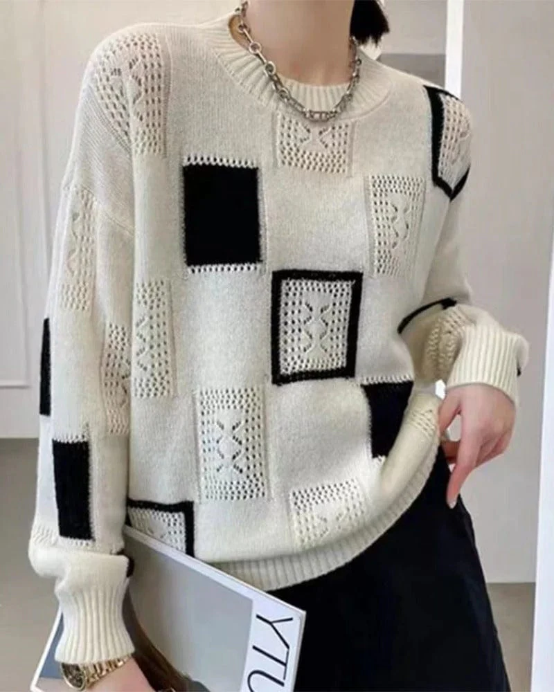 Larissa | White women's sweater