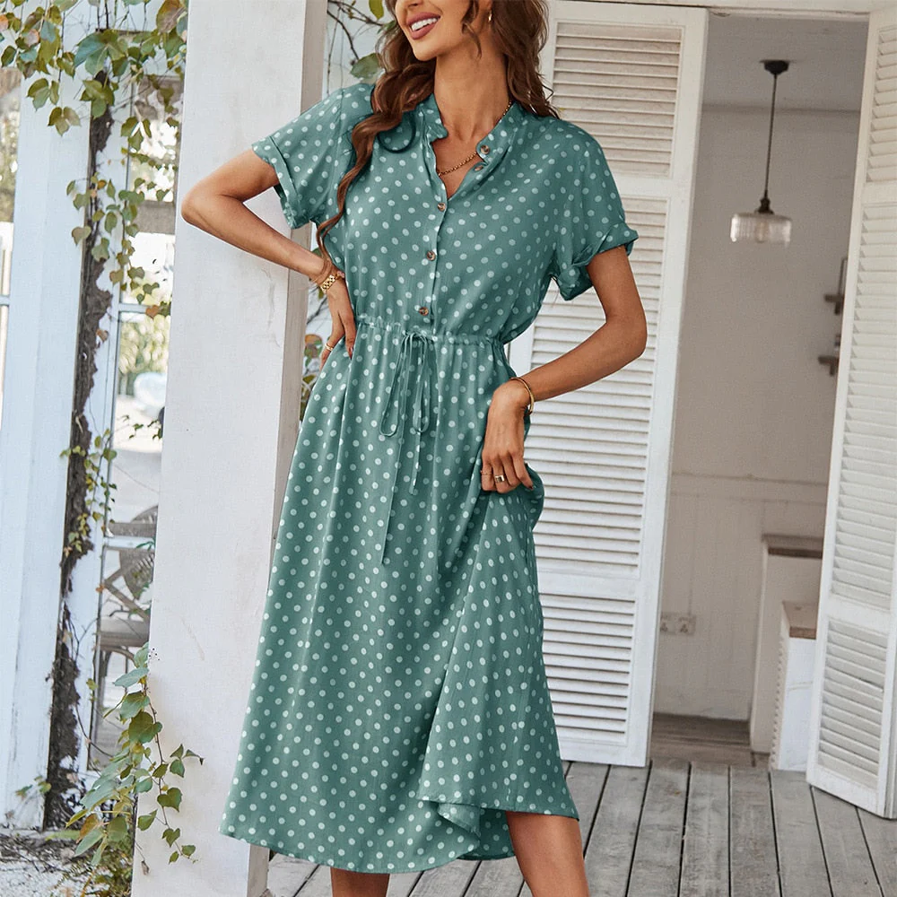 Laura® | Polka Dot Dress for Women - Image 4