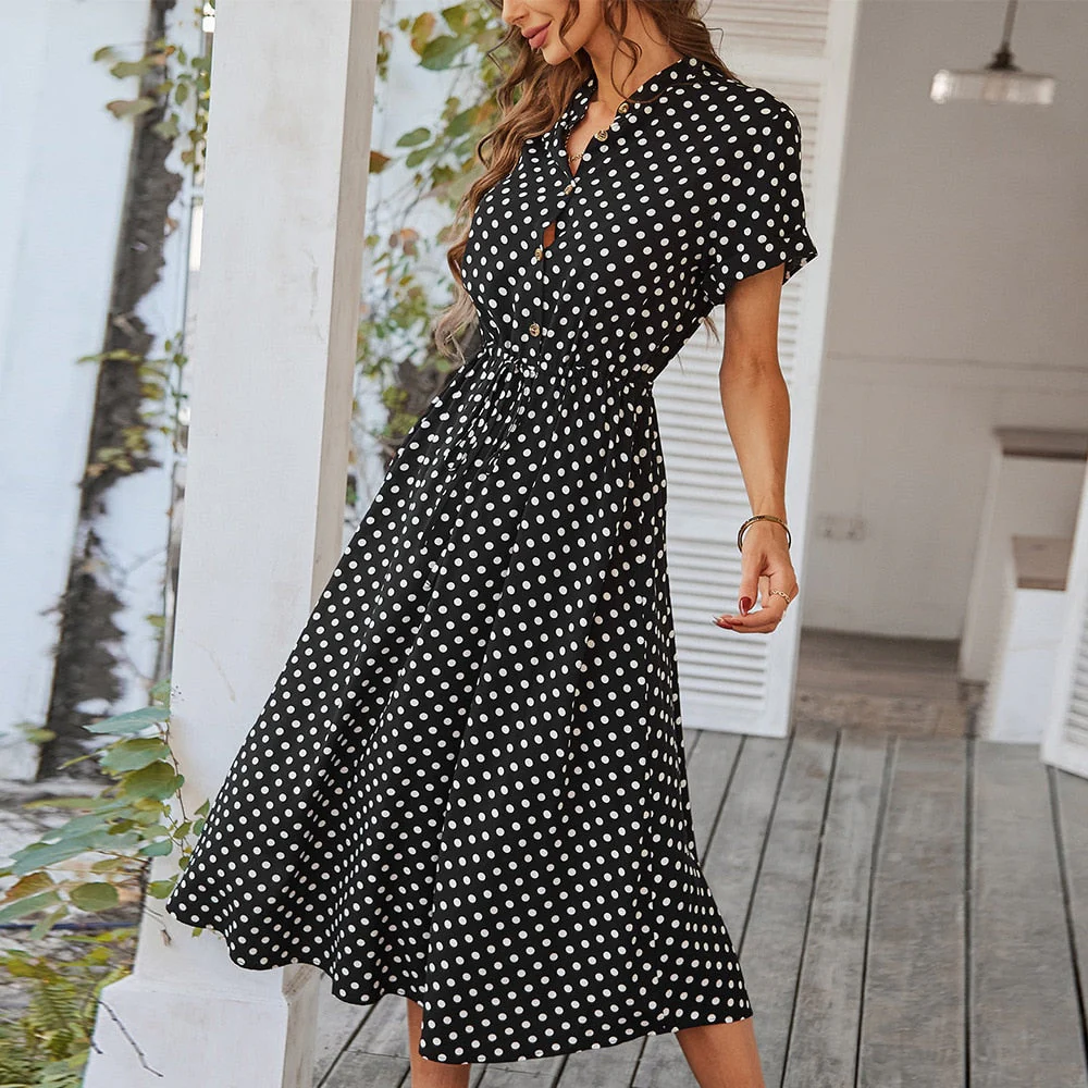 Laura® | Polka Dot Dress for Women - Image 7