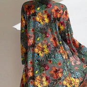 Lauryn® | 3-Piece Bikini With Flowers And Robe - Image 3