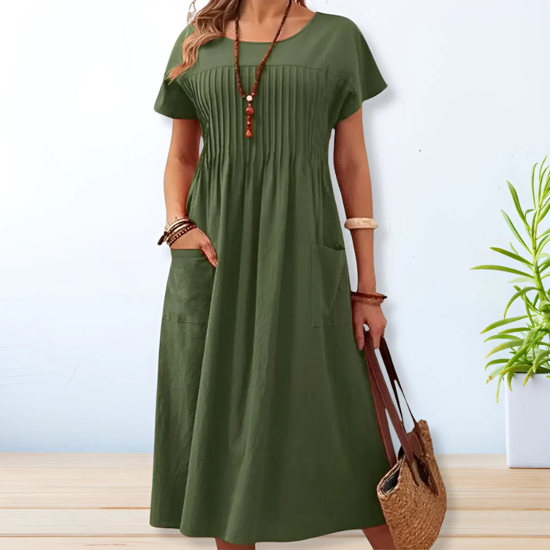 Leslie® | Dress Cotton And Linen, Comfortable And Airy - Image 5