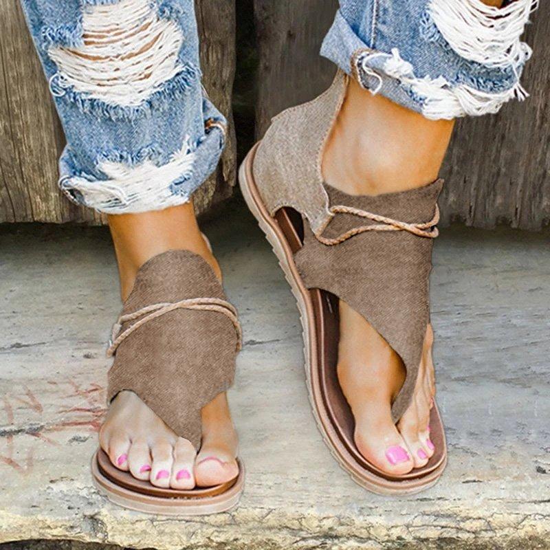 Leyla® | Boho Animal Print Sandals - Image 4