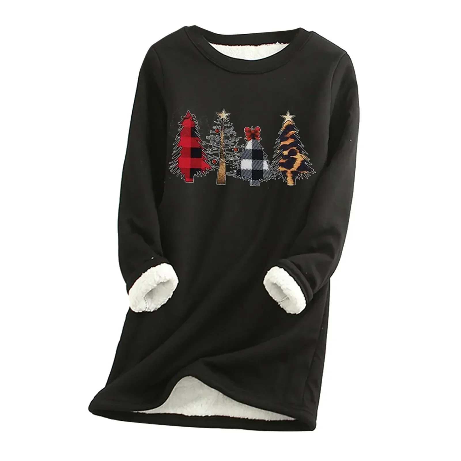 Liana | Fleece sweatshirt for Christmas - Image 2