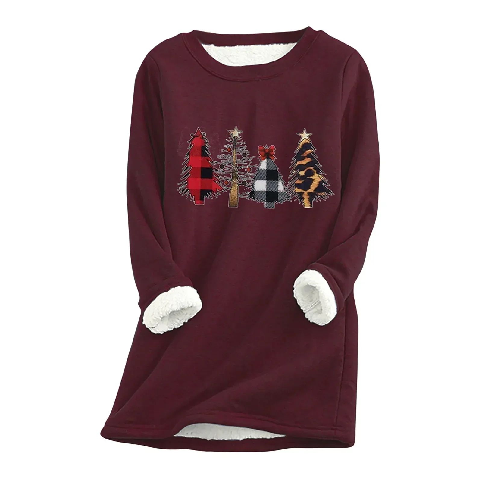 Liana | Fleece sweatshirt for Christmas - Image 6