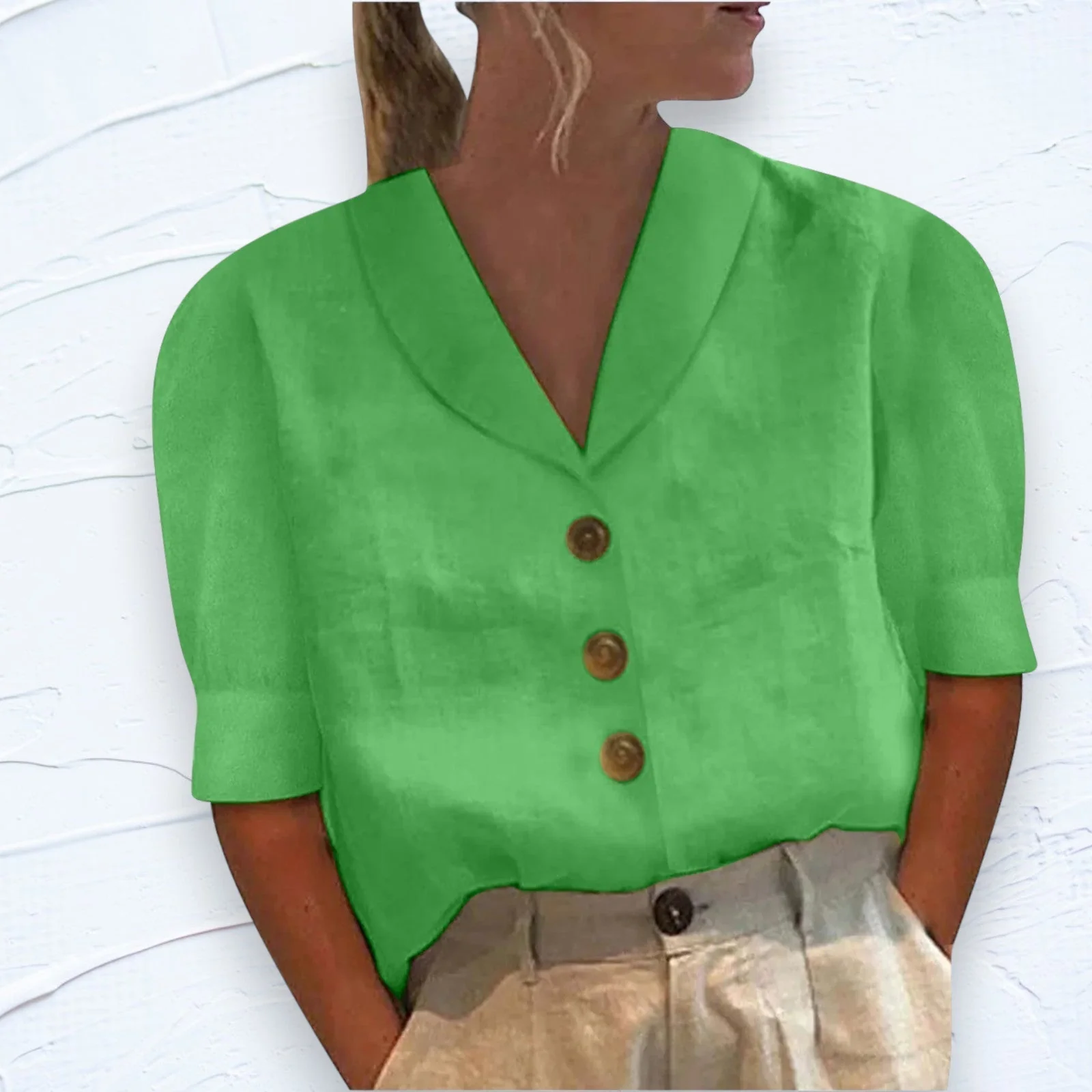 Lidia® | Elegant Linen Top - Image 5