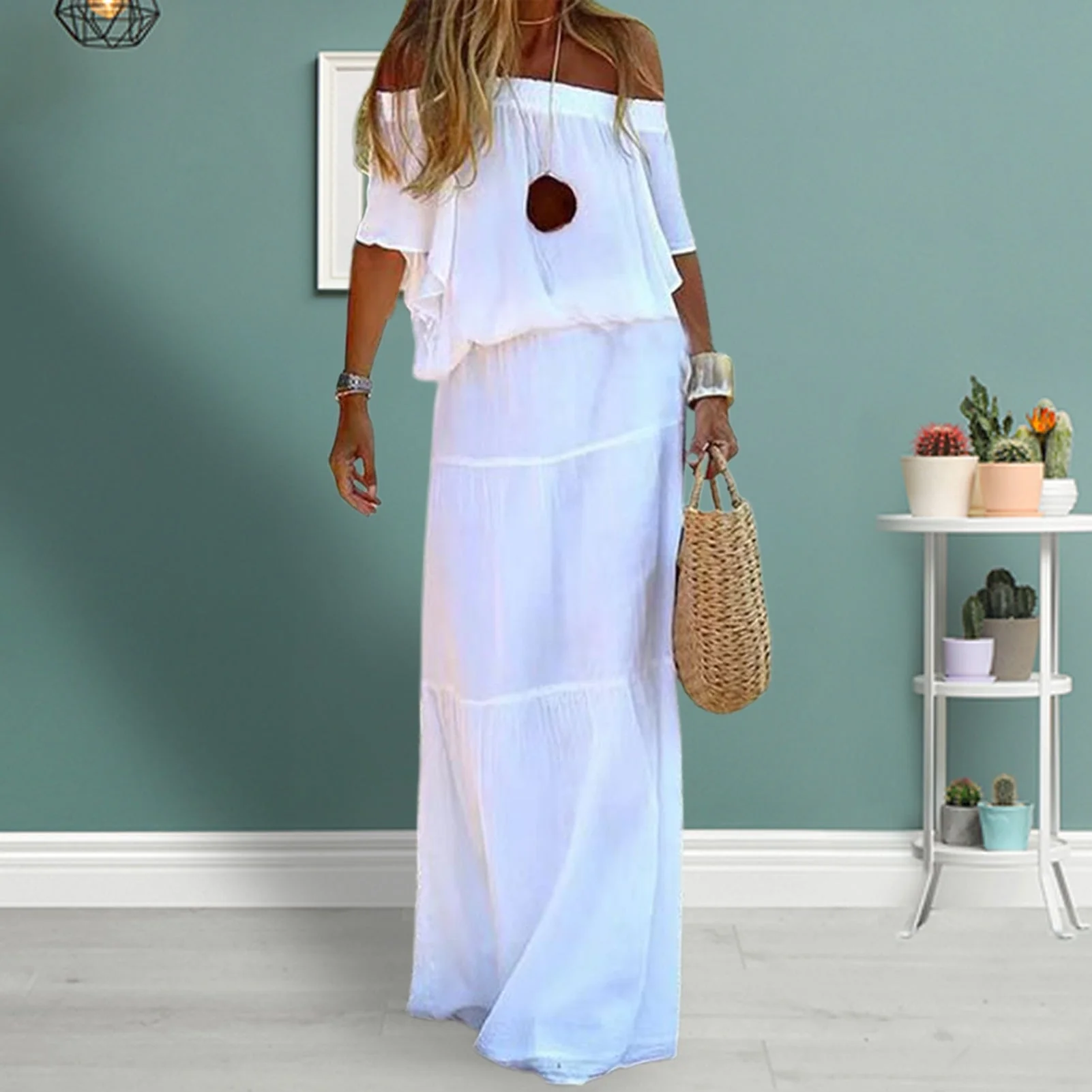 Lidia® | Off-the-shoulder summer dress for women - Image 2