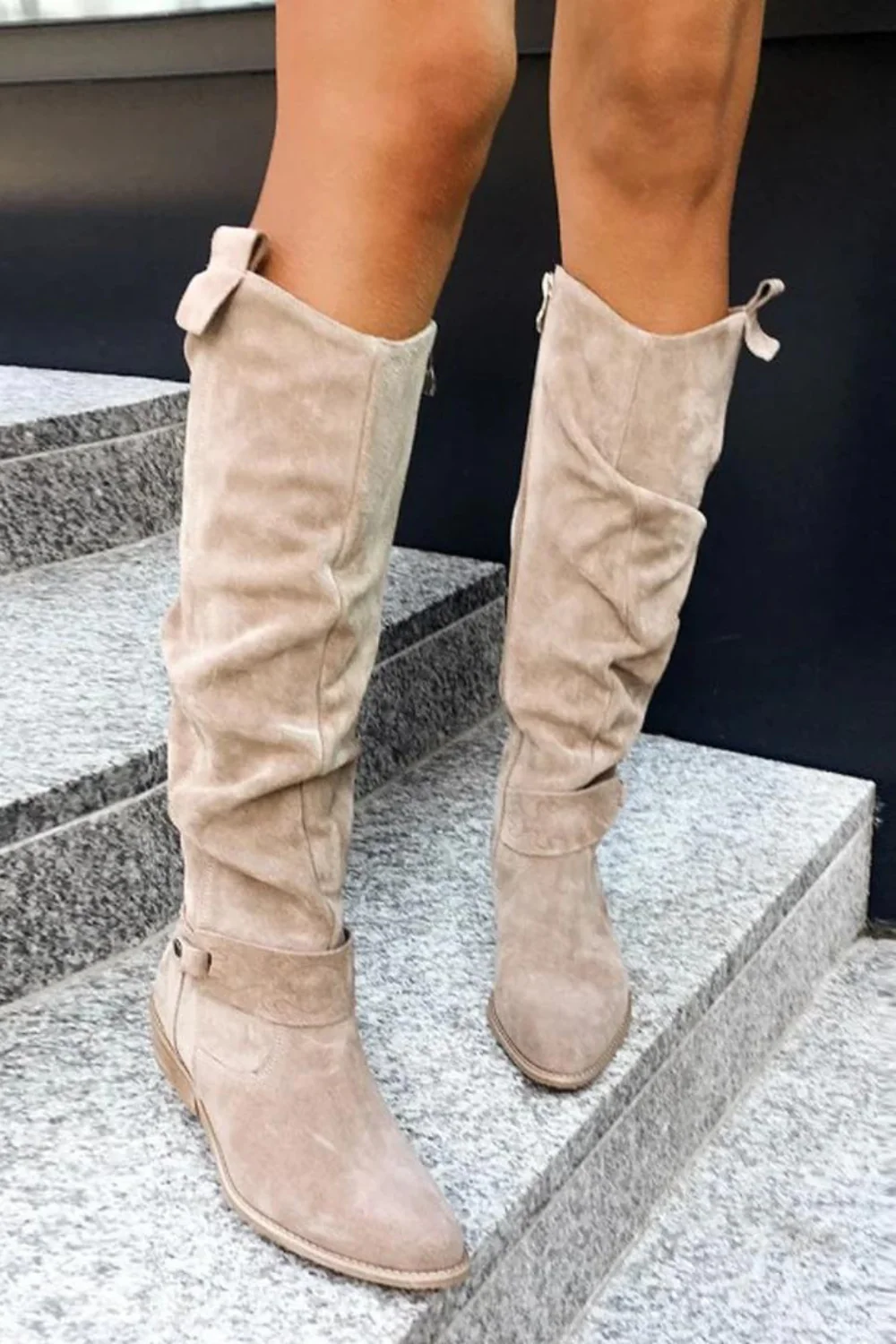 Lidia | Suede boots - Image 7