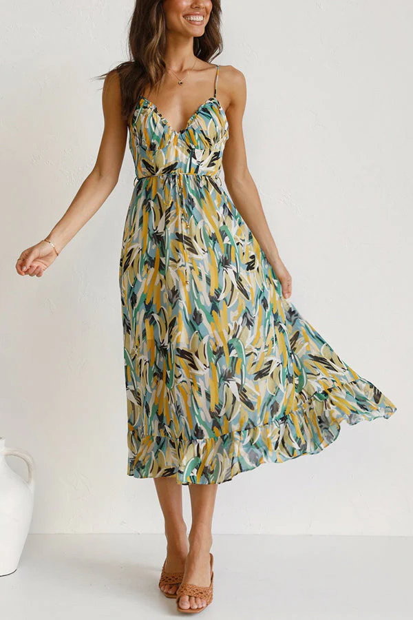 Lilia® | Colorful Midi Dress - Image 8