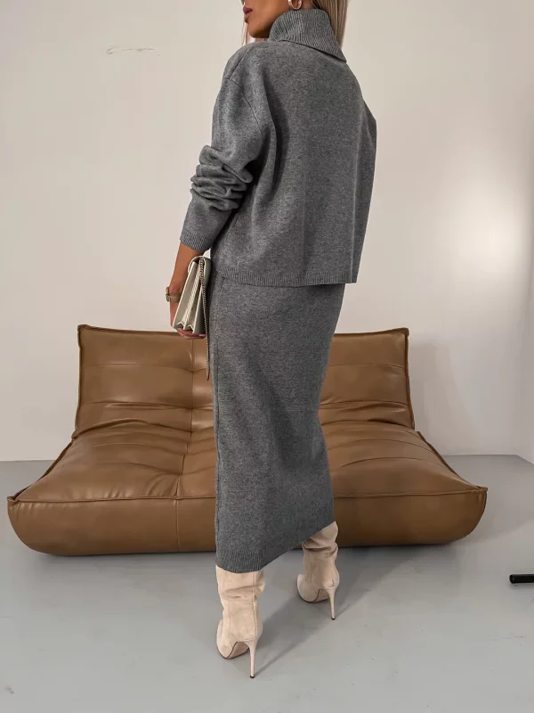 Lilian | Autumn/winter knit set for women - Image 4