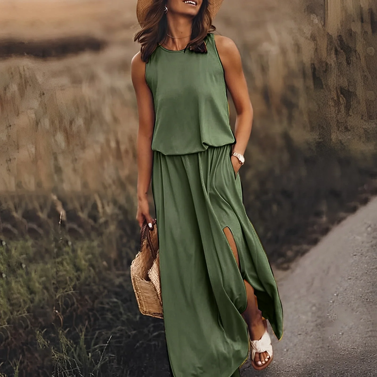 Liliana® | Elegant Colorful Dress - Image 3