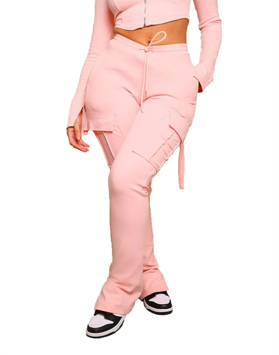 Liliana® | High Waist Cargo Pants With A Slim Fit